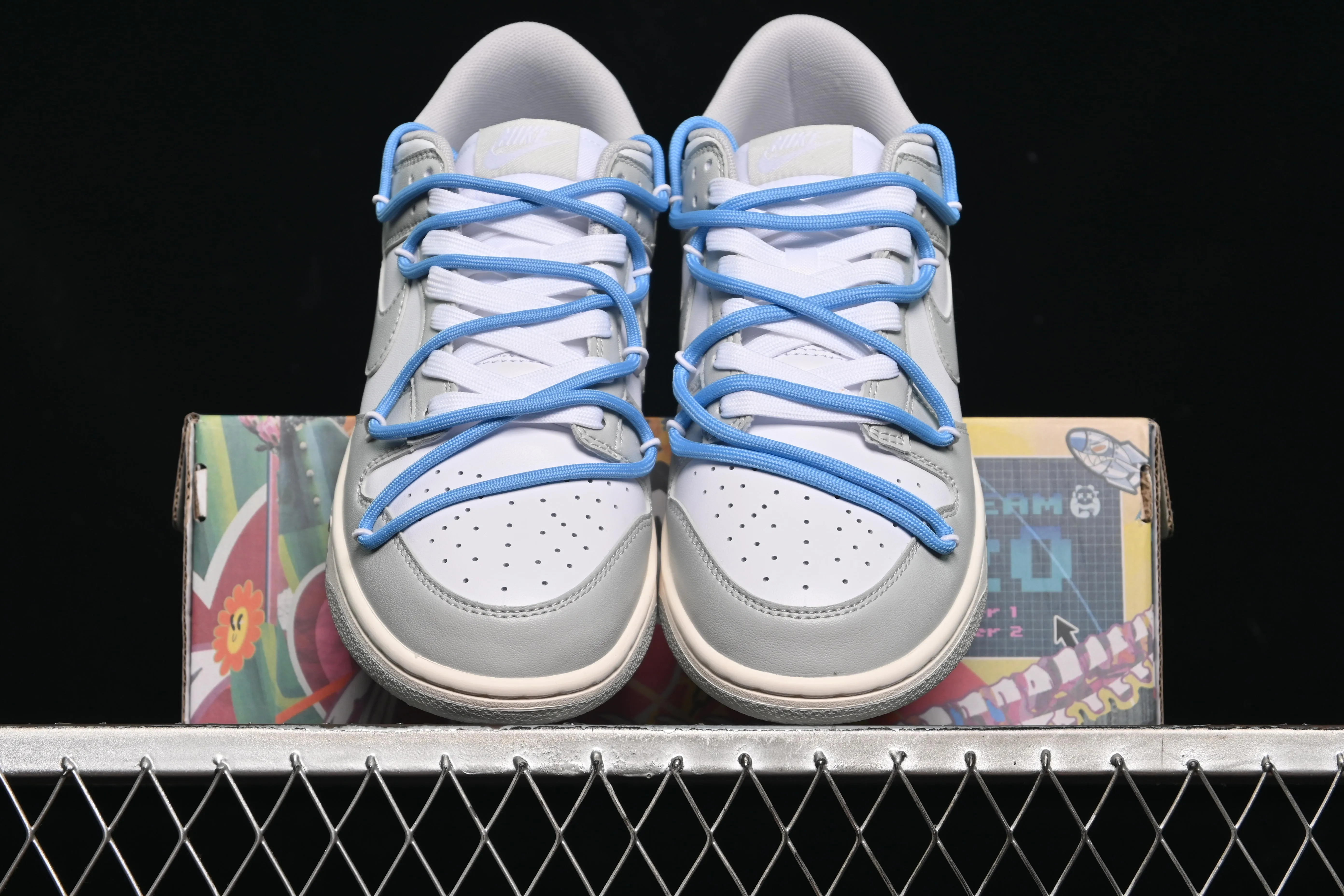 All categories Nk SB Dunk series Nk SB Dunk Low low-top sneakers Nike SB Dunk Low white gray strap low-top casual sneakers DD1391-100